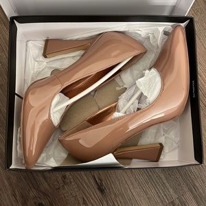 NINE WEST TAN PUMPS WOMENS SIZE 7